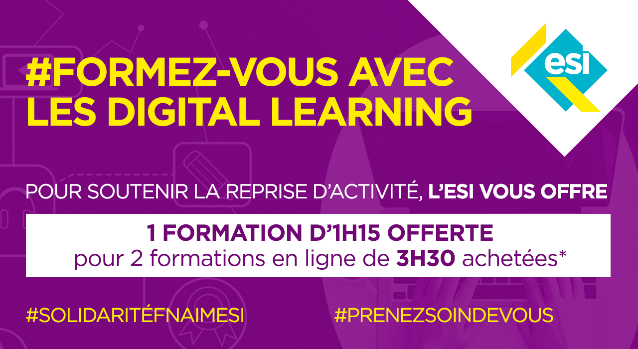 1 formation offerte pour 2 achetées*